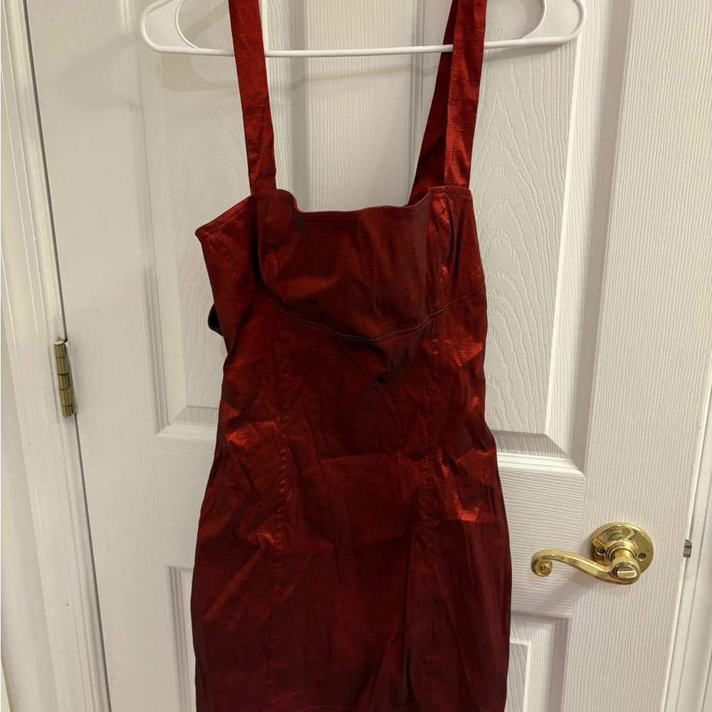 Lucy in the Sky Red Mini Dress